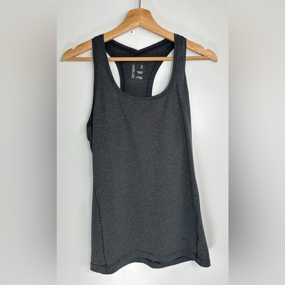 Arc'teryx Gray Fitted Tank Top